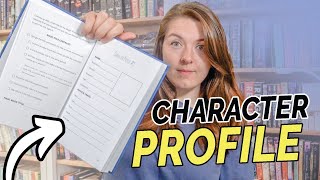 WRITE REALISTIC CHARACTERS - Novel Writing Character Profile Template