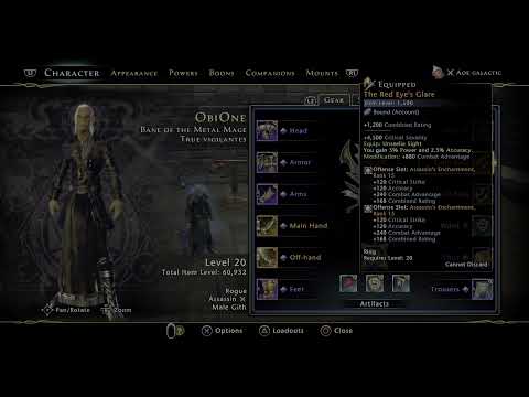 Neverwinter Rogue Assassin AOE & ST Build Guide Mod 21