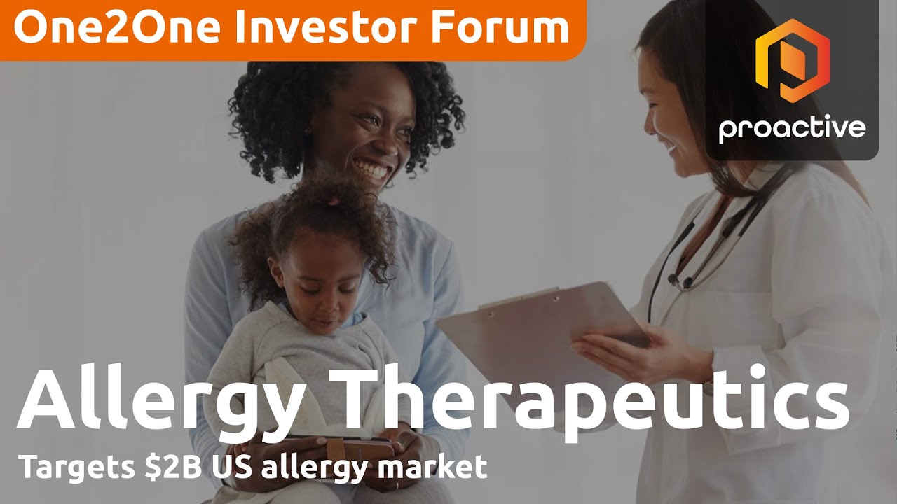 Allergy Therapeutics target $2B US allergy market - One2One Investor Forum