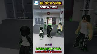 BlockSpin Super Rage In New Winter Update ⛄ #blockspin #robloxscript