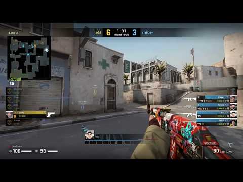MIBR trk 29K vs Evil Geniuses Dust 2 Blast Pro Series June 2020 POV HIGHLIGHTS
