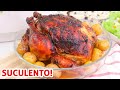 Frango Assado no Forno com Batatas: Uma Receita Suculenta