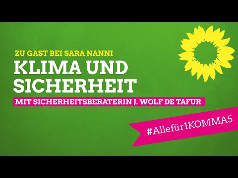 Sara Nanni und Johanna Wolf de Tafur - Klima und Sicherheit