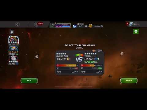 Omega Red vs Yondu - Map 7 (Can’t Stop Won’t Stop) MCOC