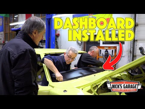 Charger 500 Dashboard Installed