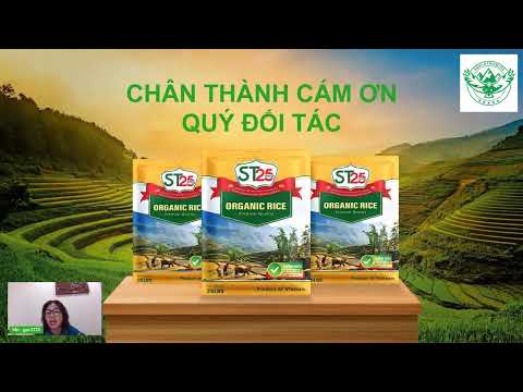 Ra mắt sản phẩm gạo ST25 orgânico