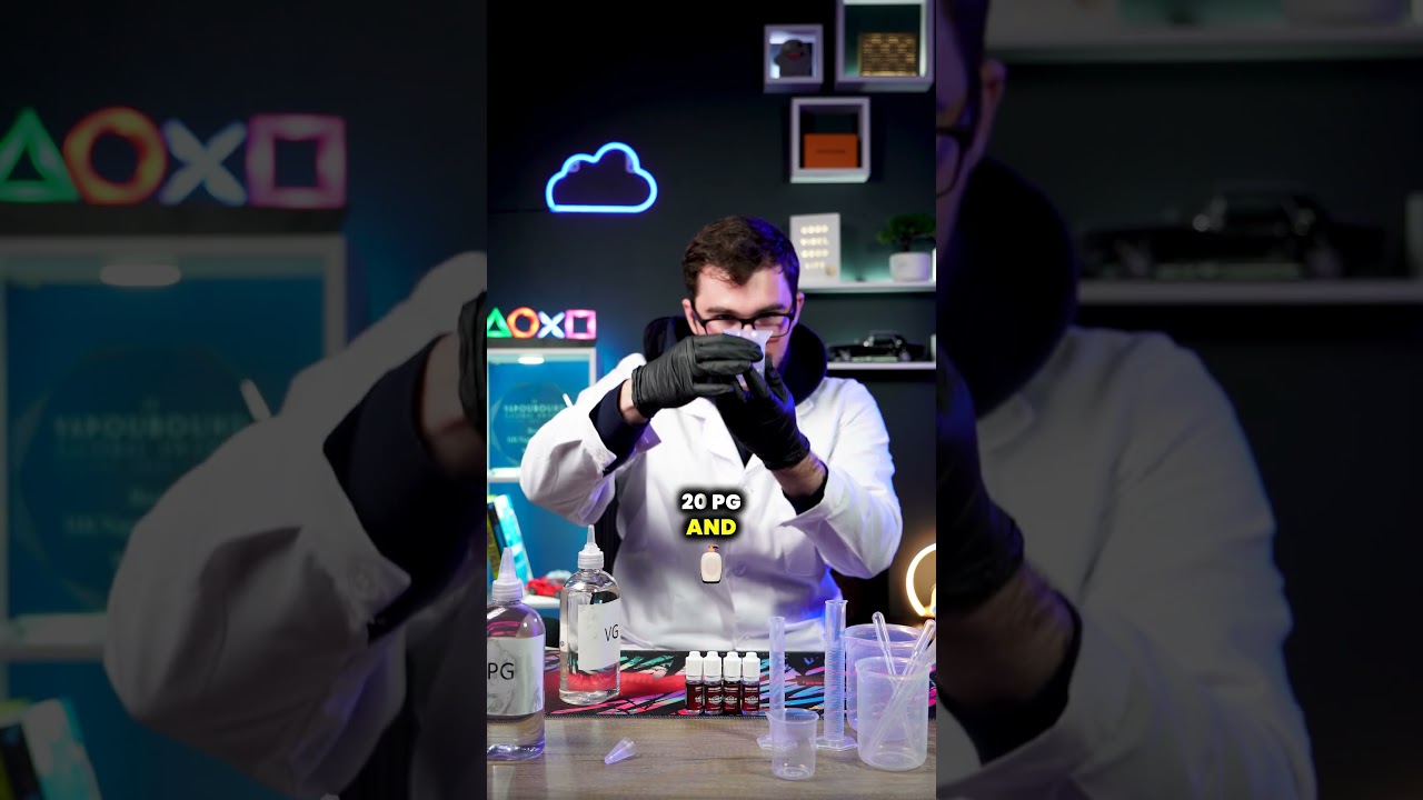 Here is how you make e-liquid at home. 🏪🔎 #DIY #Eliquid #Tutorial  #Homemade #VG #PG #Steeping