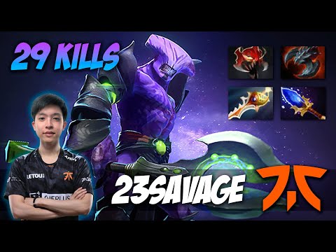 23savage 29 savage kills Faceless Void - Dota 2 Pro Gameplay [Watch & Learn]