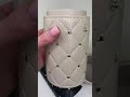Tube for saving pennies, beige, length 20 cm