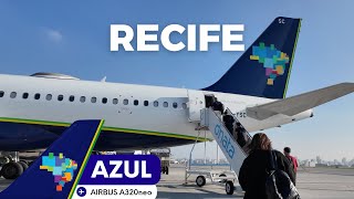 VOO SÃO PAULO ✈ RECIFE NO AIRBUS A320NEO DA AZUL
