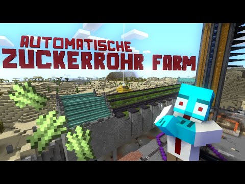 Super Zuckerrohr Farm bauen - Minecraft Tutorial Let's Play deutsch