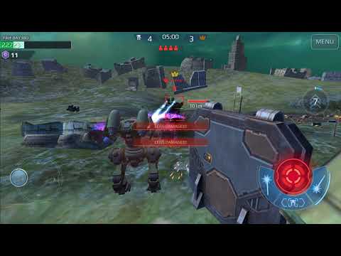 War robots test server gameplay halo corona glory