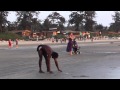 Йога на пляже Арамболя 
