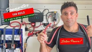 Promaster Van Build | Ep8 | How to install Solar Power
