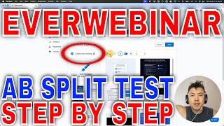 ✅ How To AB Split Test EverWebinar Registration Page 🔴