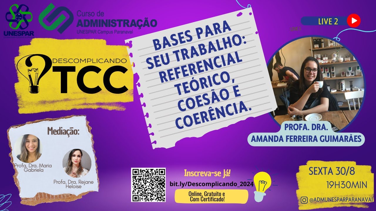 Descomplicando o TCC - 2024 - Live 2