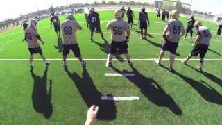 University of Manitoba Bisons QB GoPro helmet cam