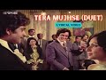 Tera Mujhse Official Lyric Video Duet Kishore Kumar Sushma Shrestha Aa Gale Lag Jaa