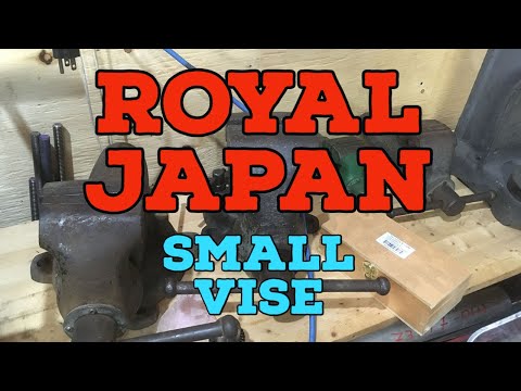 Royal Bench Vise - Made in Japan - Small Bench Vice for Small Jobs - Cool Little Vise