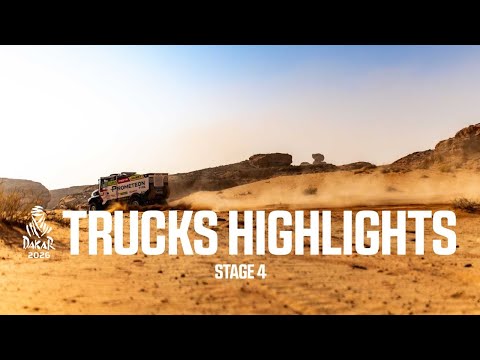 Dakar 2026 - Highlights Stage 4 Trucks
