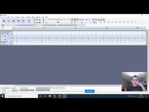 How to create a rhythm track and label track in Audacity