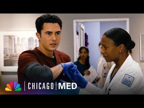Frost Gets Bit by an Escaped Psych Patient | Chicago Med | NBC