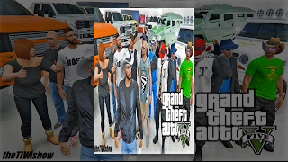 GRAND THEFT AUTO V : RAGEOTHON co-host / AGENTROB47 - GTA 5 RACES - PS4