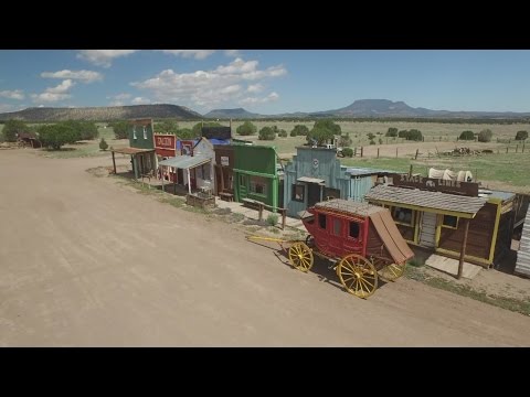 Catron County man creates Old West era town by hand
