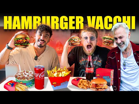 Are Gianluca Vacchi's hamburgers really disgusting? - Let's all try them and be amazed!