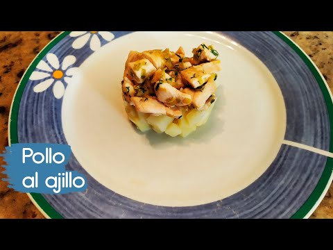 Pollo al ajillo – Fácil y Delicioso