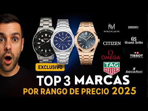 TOP Marcas de Relojes 2025 ⌚ Mis Recomendaciones Personales por Precio