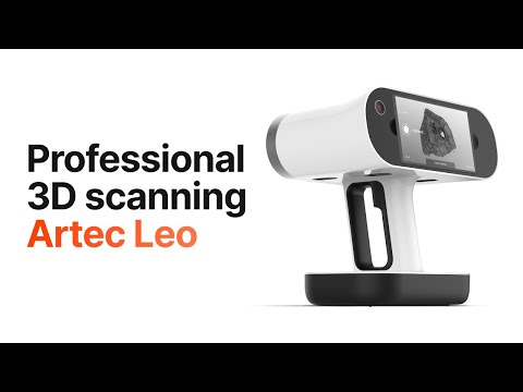 Artec Leo - Scanner 3D professionnel avec traitement automatique et écran tactile intégré_2