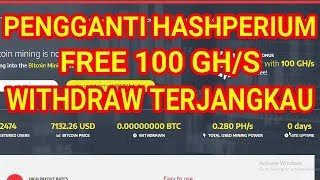 Pengganti HASHPERIUM 100 GH/S Free.Baru banget Rilis
