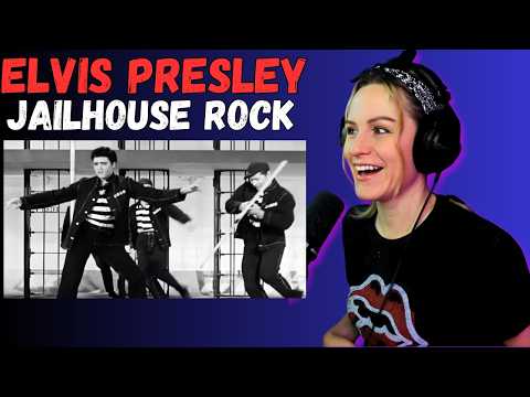 I'm DANCING!!💃  First Time Reaction to Elvis - "Jailhouse Rock"