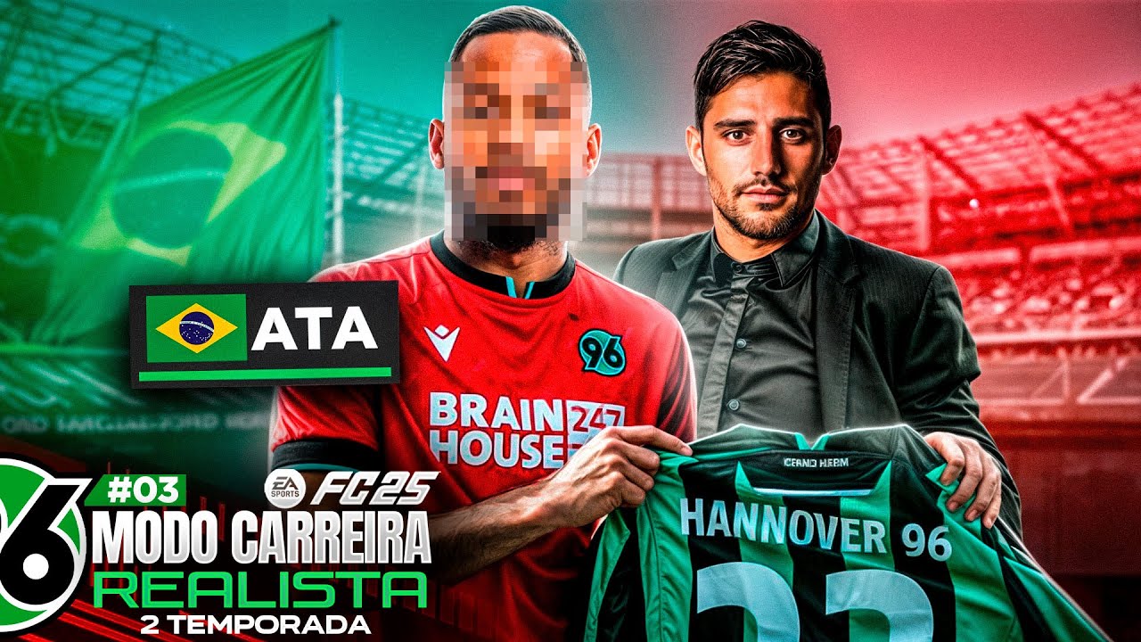 Contratamos um CRAQUE BRASILEIRO ESCONDIDO!  - Modo Carreira Realista FC25 Parte 3