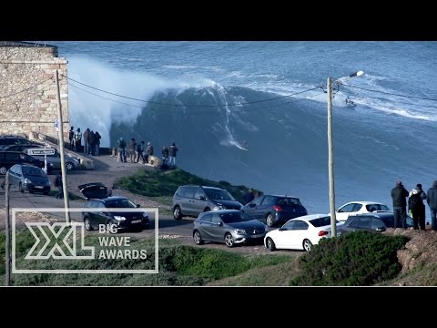 Andrew Cotton at Nazare 2 - 2015 Billabong Ride of the Year Entry - XXL Big Wave Awards