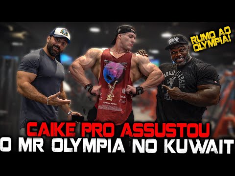 CAIKE PRO SCARED MR OLYMPIA IN KUWAIT !!!!