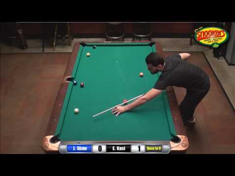 Joss Northeast 9-Ball Tour Jayson Shaw vs Eklent Kaci Finals set 2
