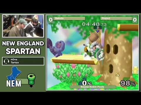 NE Melee Spartan 2 - OAS | Bekvin (Ice Climbers) vs. Project (Fox) - SSBM Pools