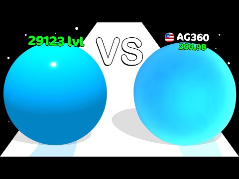 Rolling Orb Crash VS Level Hero: Level Up Balls ❌ ASMR Gameplay!