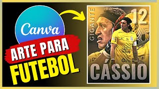 FLYER ESPORTIVO DE FUTEBOL NO CANVA  - APRENDA COMO CRIAR