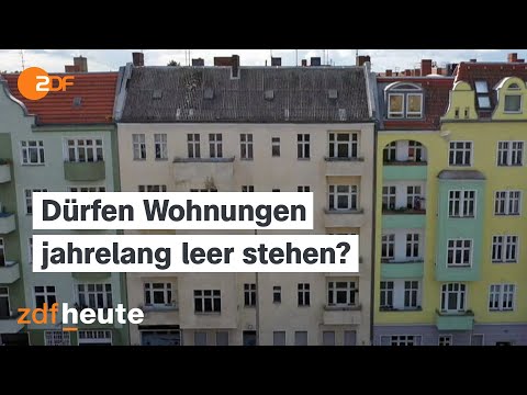 Massenweise Leerstand trotz Wohnungsnot – wie kann das sein? | WISO