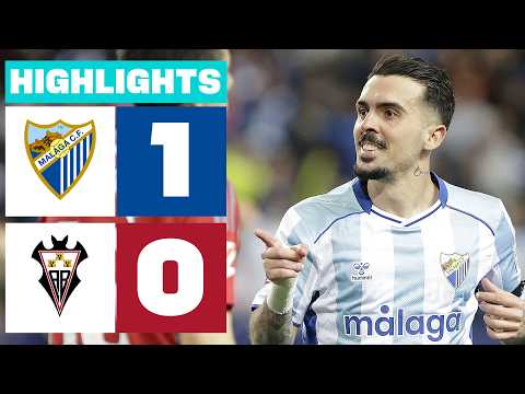 MÁLAGA CF 1 - 0 ALBACETE BP | RESUMEN LALIGA HYPERMOTION