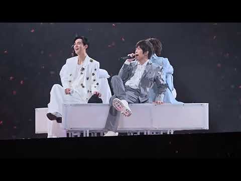 F4恒星之城成都演唱会Day1合唱《第一时间》 