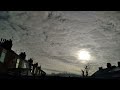 Throwing Muses - 'Dylan' - backyard sky timelapse, full fog to full sun.
