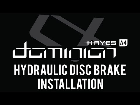Hayes Dominion A4 Hydraulic Disc Brake Installation