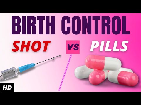 Birth Control Shot vs  Birth Control Pills