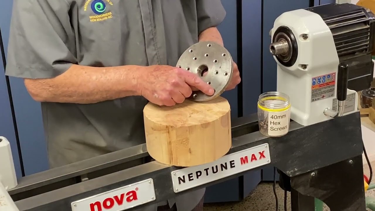 Fitting a face plate to your work