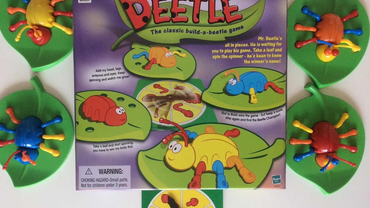 LETS *BUILD A BEETLE* GAME- FAMILY FUN GAME
