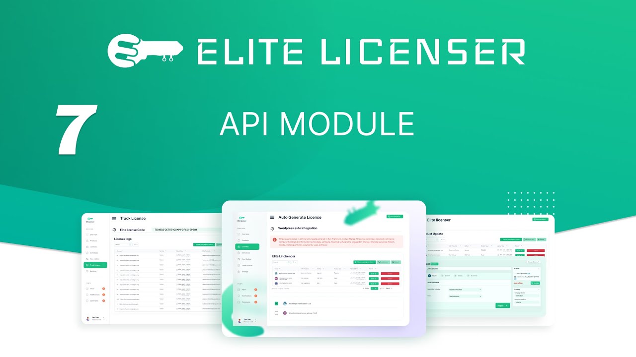 Elite Licenser- API Module